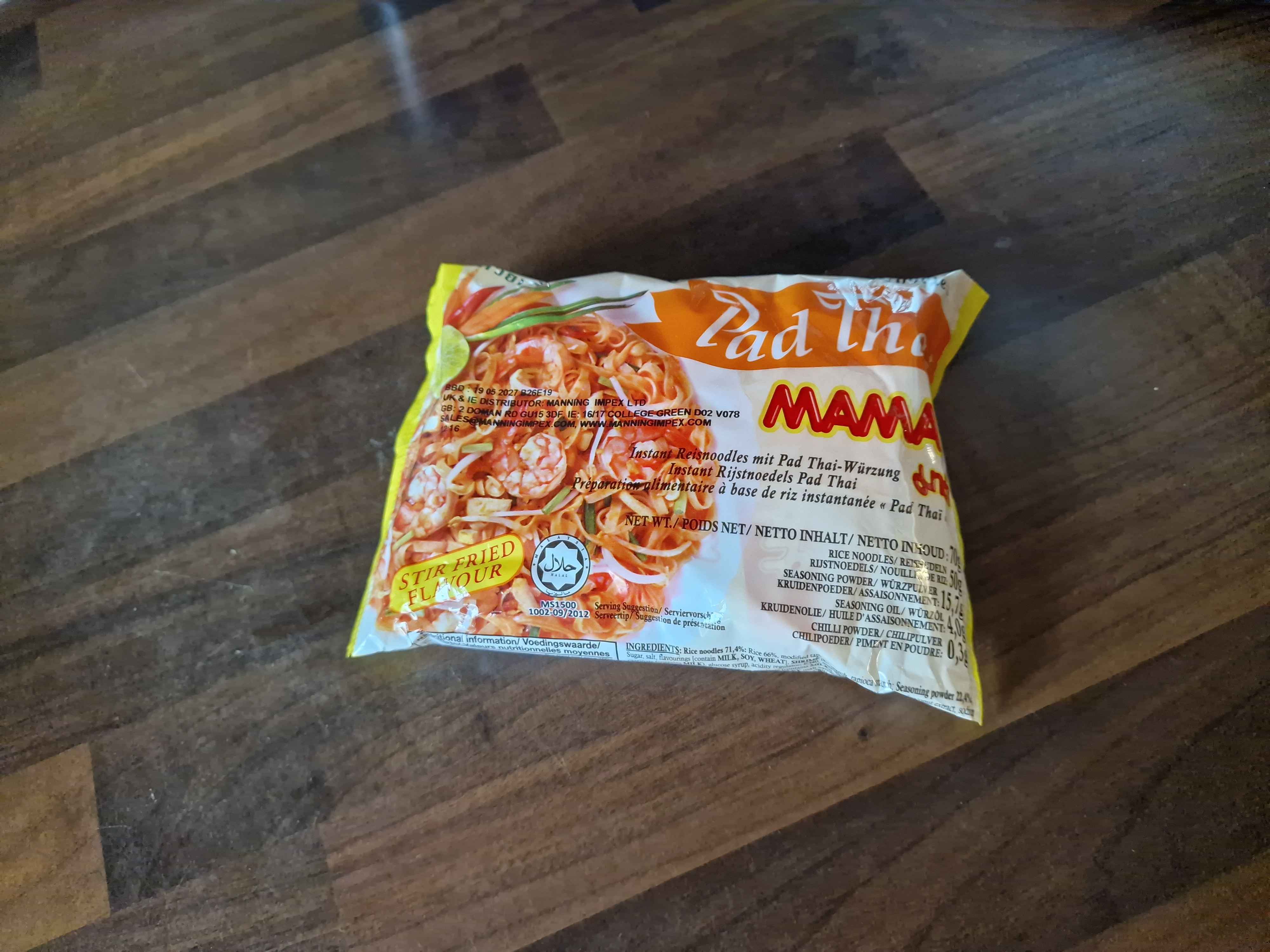 Mama Instant Pad Thai Noodles