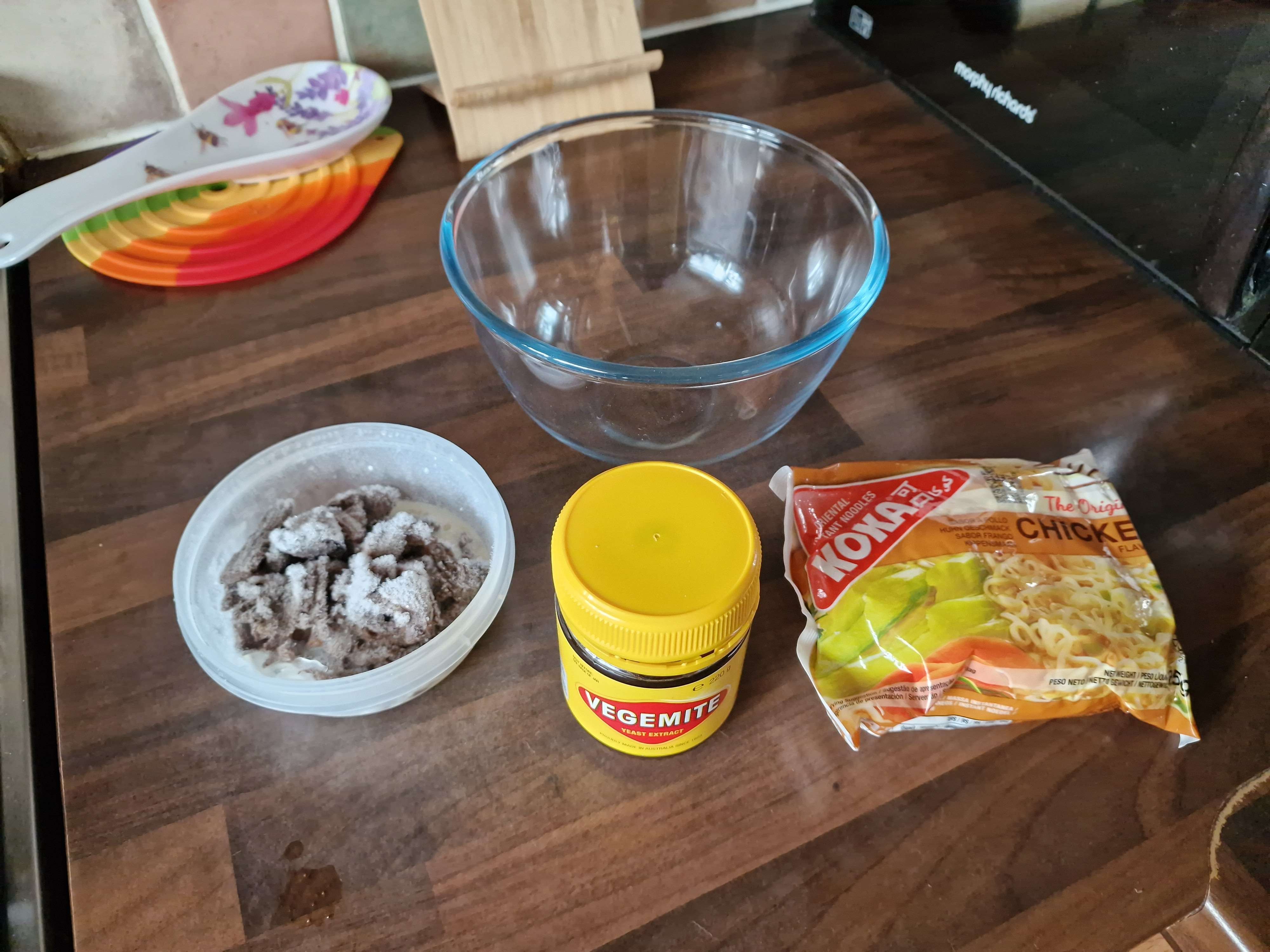 Koka Chicken Feat. Vegemite and Mushroom