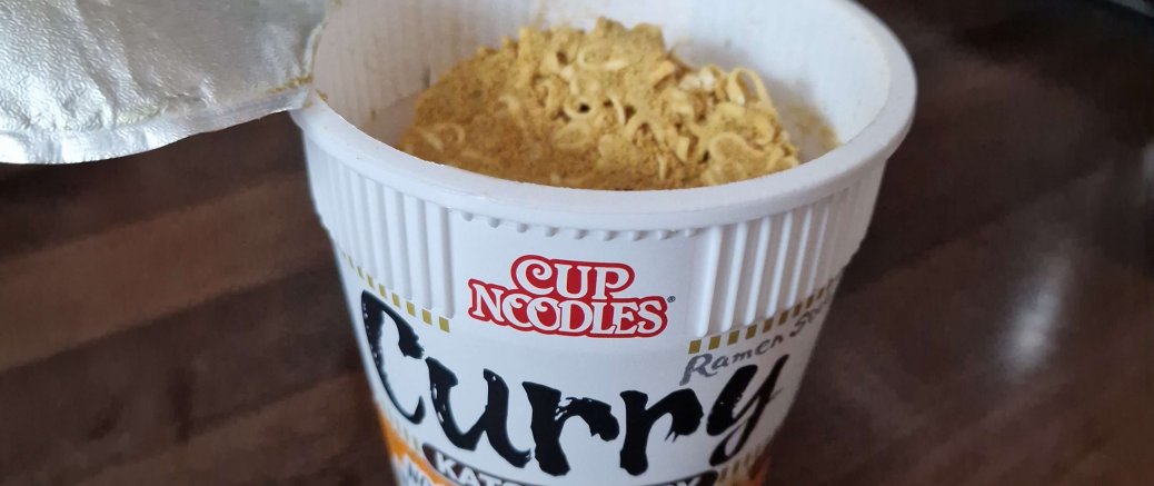 Quickie: Nissin Cup Noodles Katsu Curry