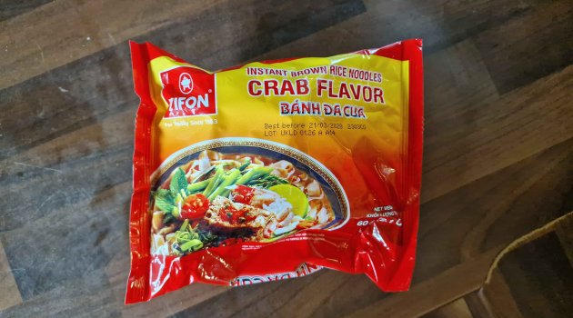 Vifon Instant Rice Pancake Noodles Crab Flavour