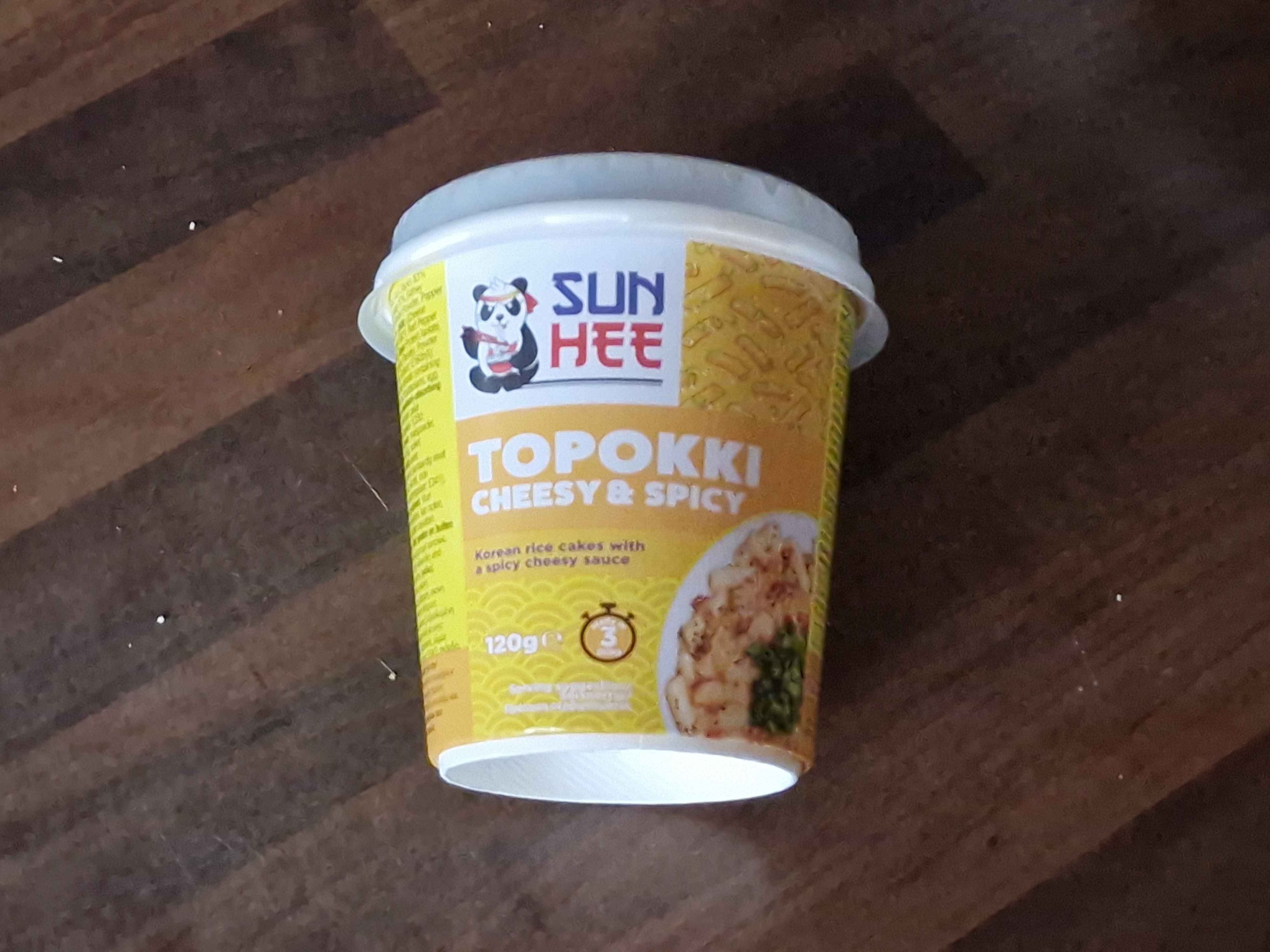 Sun Hee Topokki Cheesy & Spicy