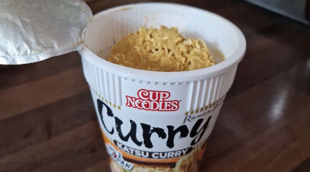 Nissin Cup Noodles Katsu Curry