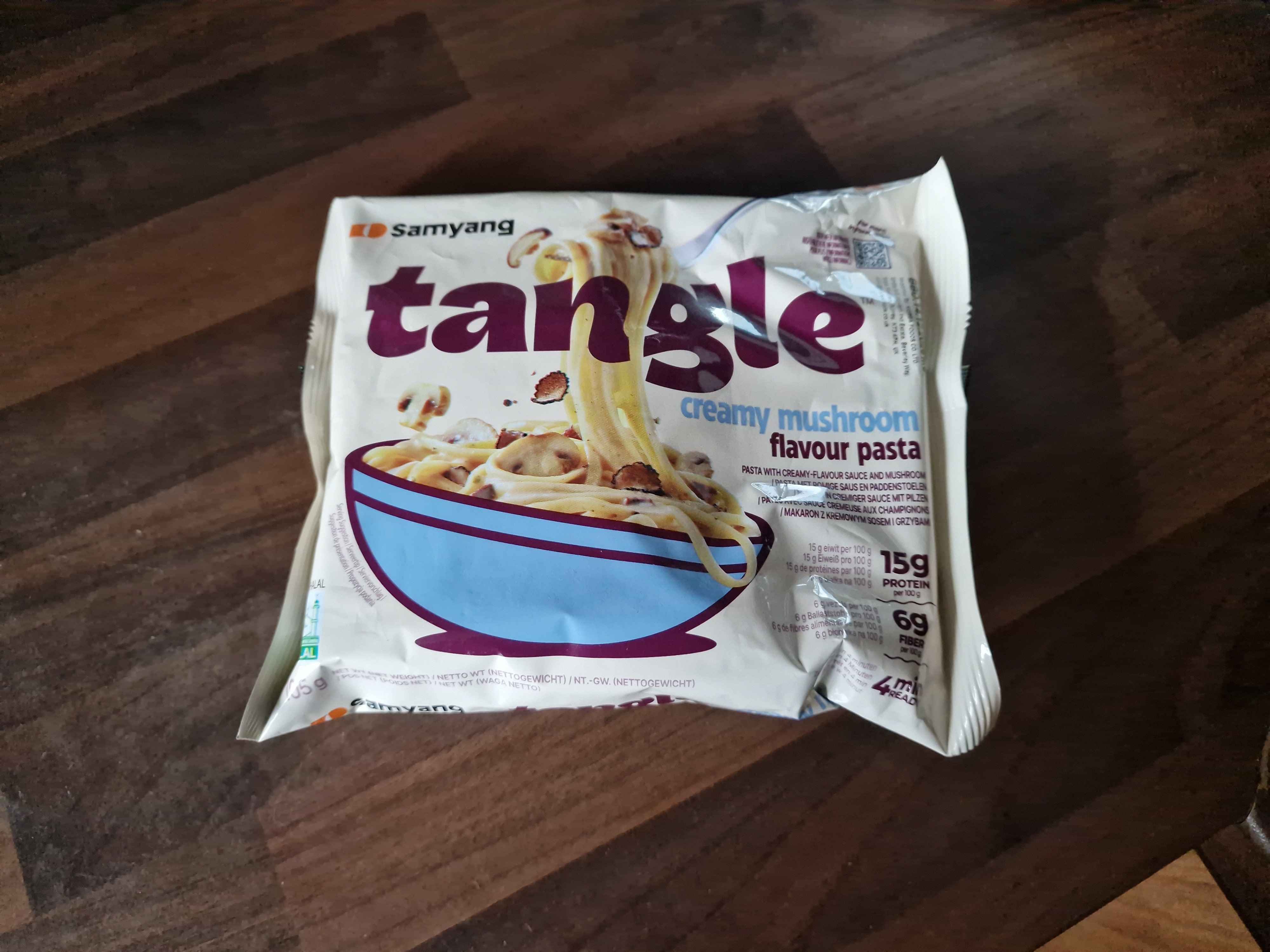 Samyang Tangle Creamy Mushroom Flavour Pasta