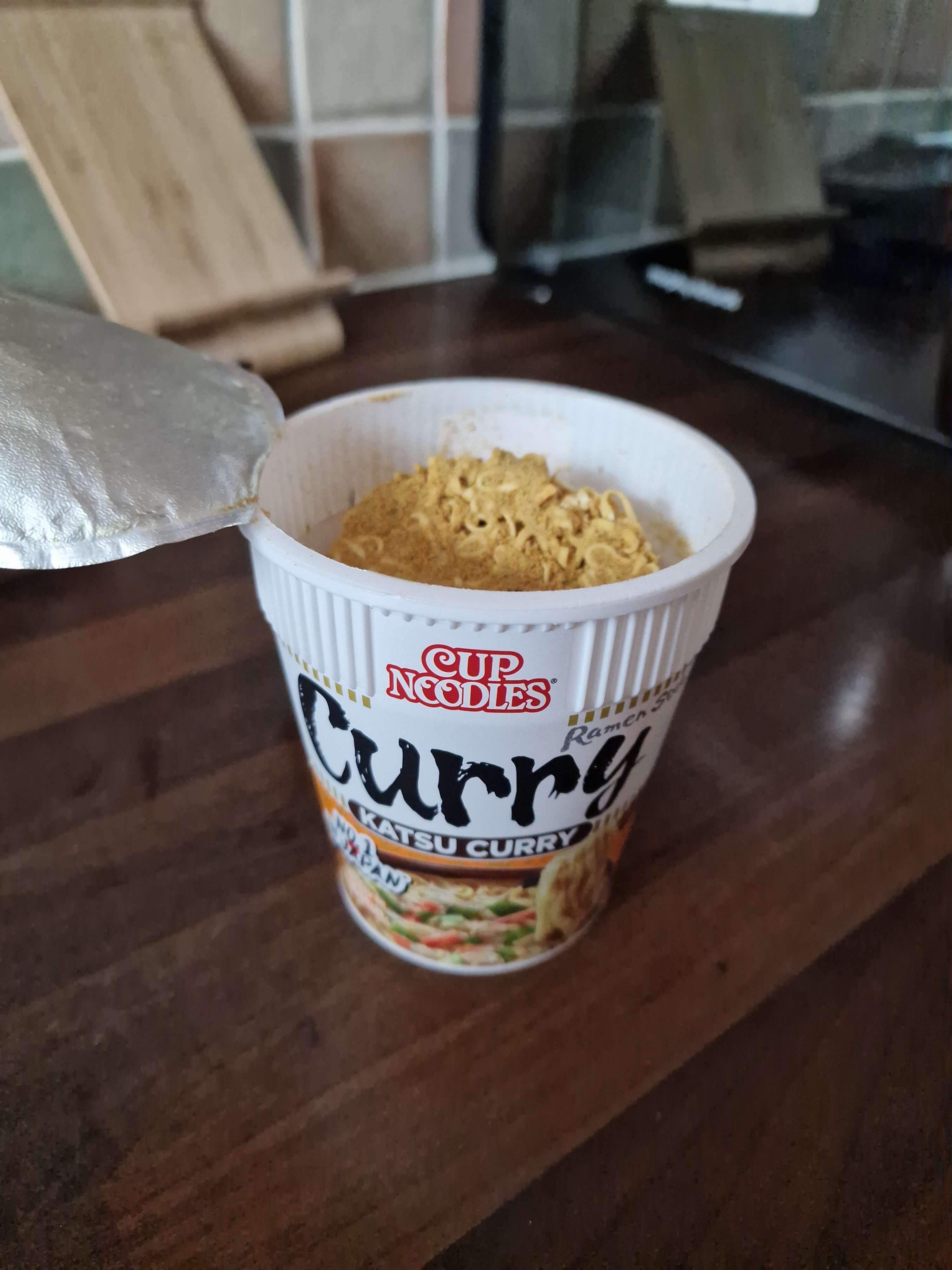 Nissin Cup Noodles Katsu Curry