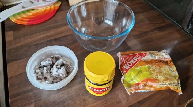 Koka Chicken Feat. Vegemite and Mushroom